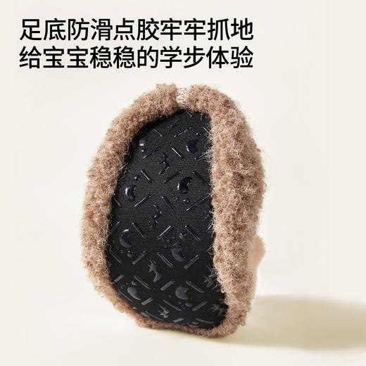 【婴童服配】嫚熙婴儿鞋袜宝宝新生儿鞋子软底室内隔凉防滑步前鞋可爱袜地板袜 商品图1