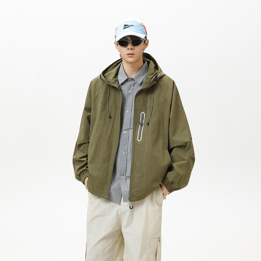 LUCKY DEER/幸运鹿情侣款秋季都市运动潮流夹克 商品图3