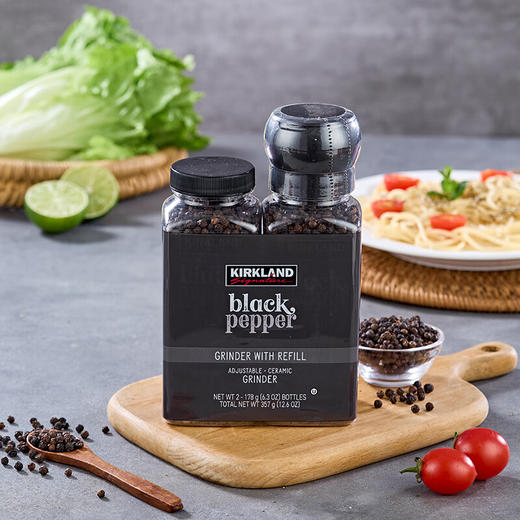Costco 开市客 KIRKLAND 科克兰黑胡椒研磨罐 178g*2瓶 商品图2