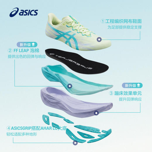 ASICS亚瑟士新款SUPERBLAST 3男轻量回弹跑鞋透气专业运动鞋 商品图4