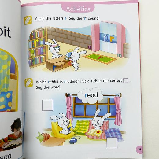 香港朗文幼儿英语自然拼读教材2级别 英文原版 New Phonics for kids 2 学生用书 亲子幼儿小班教材 可搭配培生易学笔 点读笔 商品图3