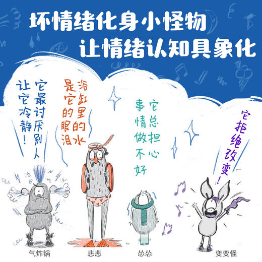 【5-8岁】坏情绪特攻队 全4册儿童情绪认知管理桥梁书 商品图1