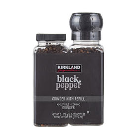 Costco 开市客 KIRKLAND 科克兰黑胡椒研磨罐 178g*2瓶
