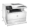【JL】惠普HP LaserJet MFP M427dw  黑白激光复印机 无线、及配套耗材 商品缩略图1