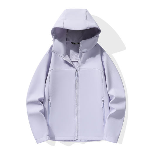 LUCKY DEER/幸运鹿情侣款轻户外保暖软壳连帽风衣夹克 商品图2