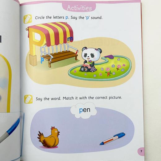 香港朗文幼儿英语自然拼读教材2级别 英文原版 New Phonics for kids 2 学生用书 亲子幼儿小班教材 可搭配培生易学笔 点读笔 商品图4