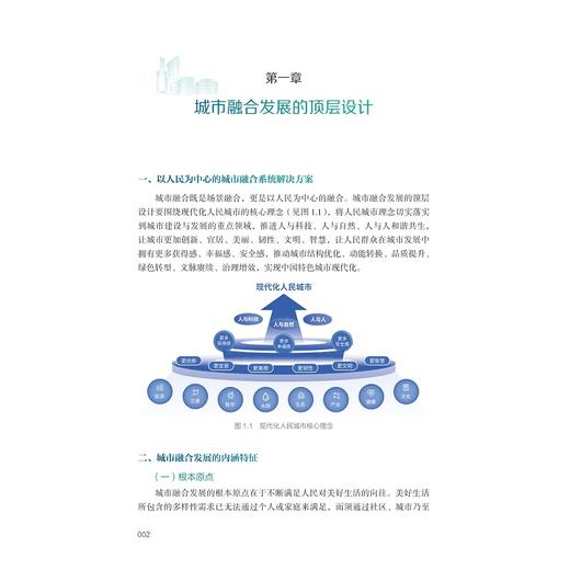 城市融合发展的理论与实践：创新、绿色、数智、融合的城市样板/城市融合发展体系研究课题组/浙江大学出版社 商品图1