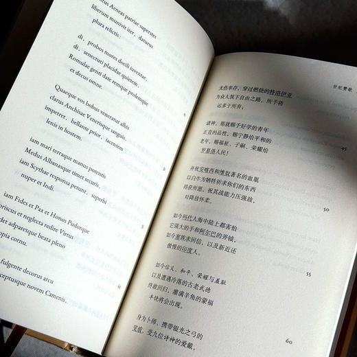 赞歌集 精装 古罗马诗人贺拉斯 西方抒情诗 商品图12