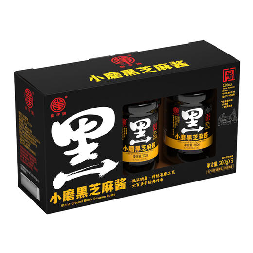 Costco 开市客 崔字牌黑芝麻酱 300g*3 商品图1