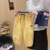 【裤王‼️开学闭眼入‼️】59.9/2条儿童裤子春秋儿童卫裤80-170码韩版拼腰撞色休闲裤中大童刺绣童裤聚★为爱严选 商品缩略图2