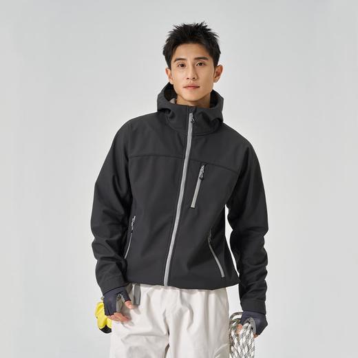 LUCKY DEER/幸运鹿情侣款三防户外潮流软壳衣 商品图3
