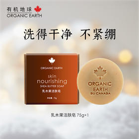 有机地球乳木果洁肤皂75g