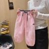 【裤王‼️开学闭眼入‼️】59.9/2条儿童裤子春秋儿童卫裤80-170码韩版拼腰撞色休闲裤中大童刺绣童裤聚★为爱严选 商品缩略图3