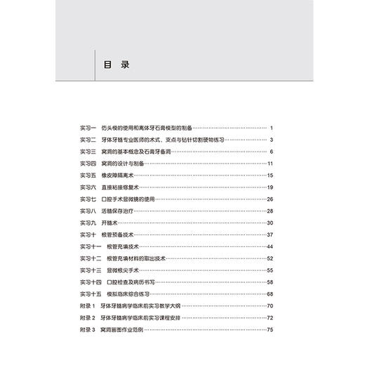 牙体牙髓病学临床前实习教程 董艳梅 主编 北京大学口腔医学临床前实习教程 本书附视频资源 9787565936067 北京大学医学出版社 商品图4