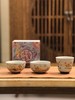 【59元2个，89元3个】敦煌飞天揽月・主人杯 | 火石红古法窑变，手工吹釉肌理，杯身重工敦煌飞天图案，三款杯型可选：葫芦杯、罗汉杯、五瓣杯 商品缩略图7