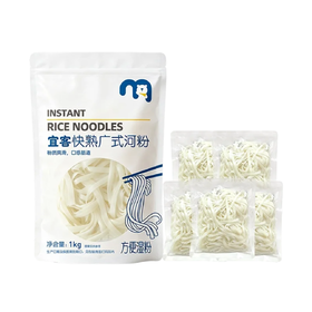 麦德龙 宜客 快熟广式河粉 1kg（扁粉）