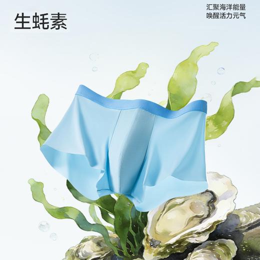 【贴合身形舒适 亲肤透气】阪织屋·5D生蚝素瞬凉吸内裤（男女款） 商品图3