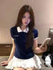 三叶草两色插肩袖Polo衫071705 商品缩略图4