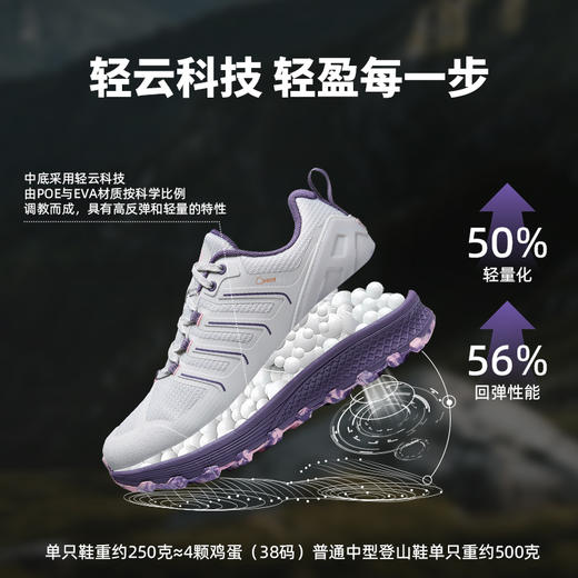 户外特工 阅界2.0 轻量级户外登山全防水徒步鞋 男女款 T52PRO 2.0 商品图4