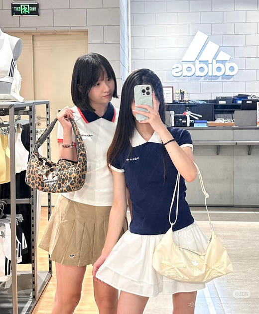 三叶草两色插肩袖Polo衫071705 商品图9