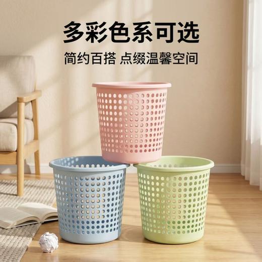【NLSM】 垃圾桶 圆形纸篓 商品图2