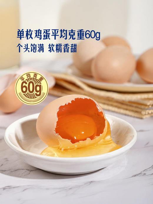 MM 山姆 Member's Mark 富硒大码鲜鸡蛋 1.8kg（30枚） 商品图1