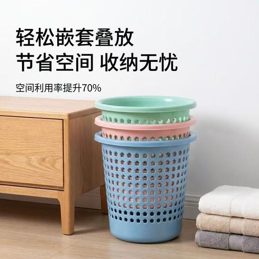 【NLSM】 垃圾桶 圆形纸篓 商品图0