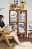 伽罗 JALO MCM风格亮堂柚木玻璃柜 商品缩略图7