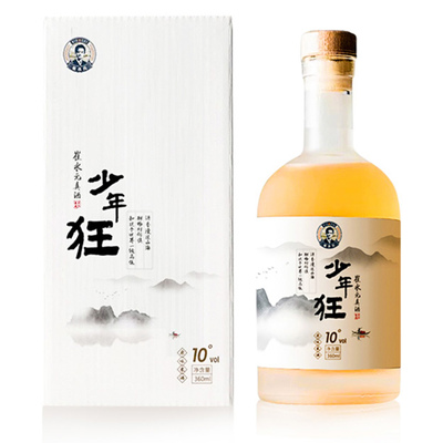 “少年狂”10度原味米酒