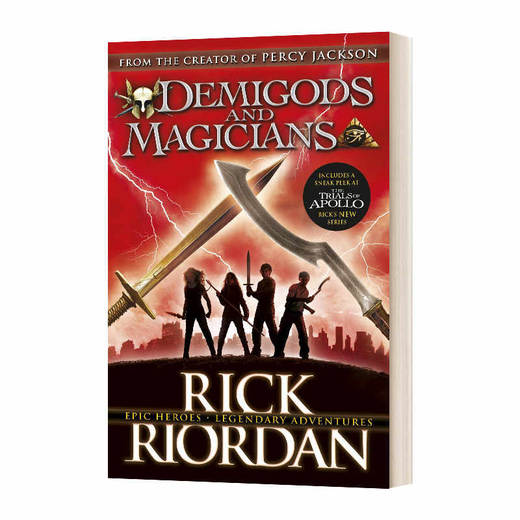 半神人和魔术师 英文原版 Demigods and Magicians 波西杰克逊故事集 青少年科幻奇幻小说 英文版 进口英语原版书籍 商品图1