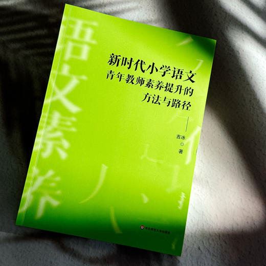 新时代小学语文青年教师素养提升的方法与路径 吉冰 商品图5