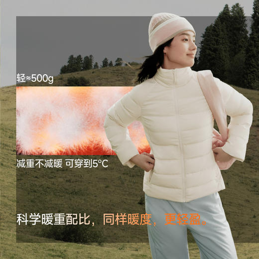 【蕉下精选】蕉下女士轻型弹力羽绒服（修身款、中暖）HD01626 商品图1