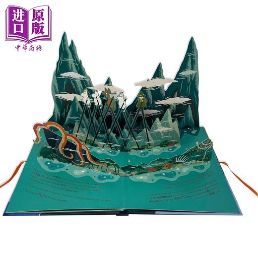 【中商原版】立体书 姆明与彗星 The Moomins and the Comet A Pop-Up Adventure 英文原版 儿童立体绘本故事书 进口童书 商品图1