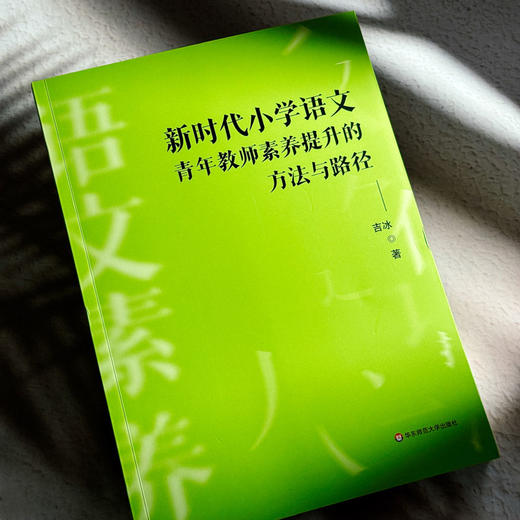 新时代小学语文青年教师素养提升的方法与路径 吉冰 商品图4