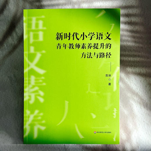 新时代小学语文青年教师素养提升的方法与路径 吉冰 商品图1