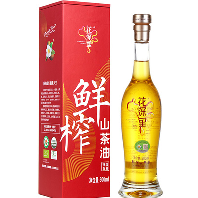 江西有机特级鲜榨山茶油 500ml