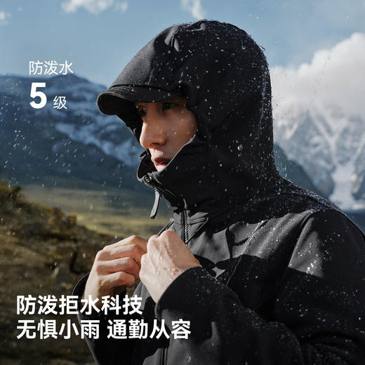 【风盾C24】伯希和户外软壳衣26升级款男防风夹克高弹徒步外套女 商品图1