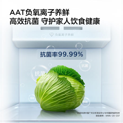 【TCL冰箱】TCL 650升对开门双开门大容量大冷冻冰箱 双变频新一级能效 风冷无霜 R650T3-S 商品图3