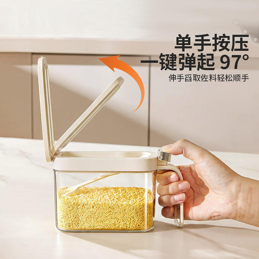 摩登主妇调料盒厨房盐罐调料品分装瓶家用防潮密封收纳盒调味料罐 商品图3