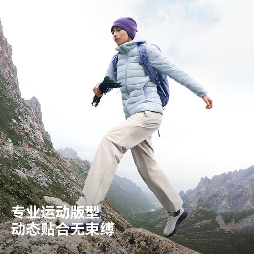 伯希和户外冲锋裤女26新款专业2L防水透湿徒步登山裤防风运动长裤 商品图3