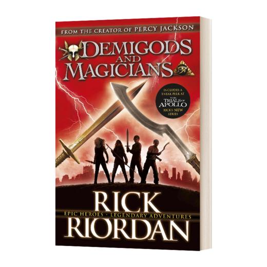 半神人和魔术师 英文原版 Demigods and Magicians 波西杰克逊故事集 青少年科幻奇幻小说 英文版 进口英语原版书籍 商品图2