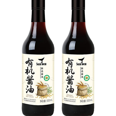 有机酱油 500ml*2