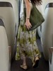 池畔花染显瘦半身裙 | 温柔嫩绿，一池花影随动，显白、显瘦、好浪漫～【3-5天发货】 商品缩略图6