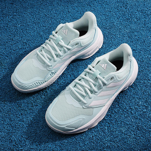Adidas阿迪达斯专业网球鞋女26新款网面透气硬地运动鞋Control 3 商品图5