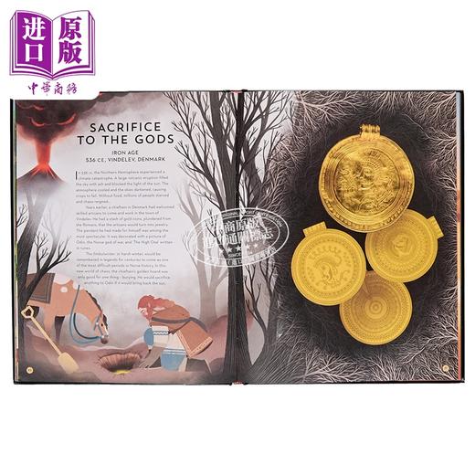 【中商原版】黄金的故事 The Story of Gold 英文原版 儿童绘本故事 介绍黄金的历史和文化意义 图文并茂 进口童书 精装 商品图4