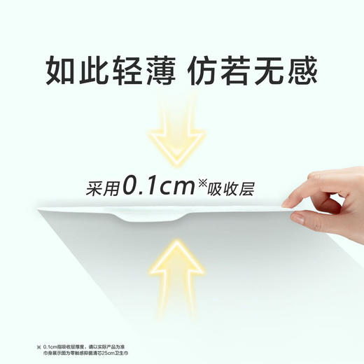 MM 山姆 乐而雅零触感抑菌清辛超丝薄25cm护翼型卫生巾 7片*6/12包 商品图4