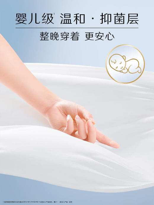 MM 山姆 高洁丝 阳光烘烘抑菌夜安裤 L号 4条*3/6包 商品图3