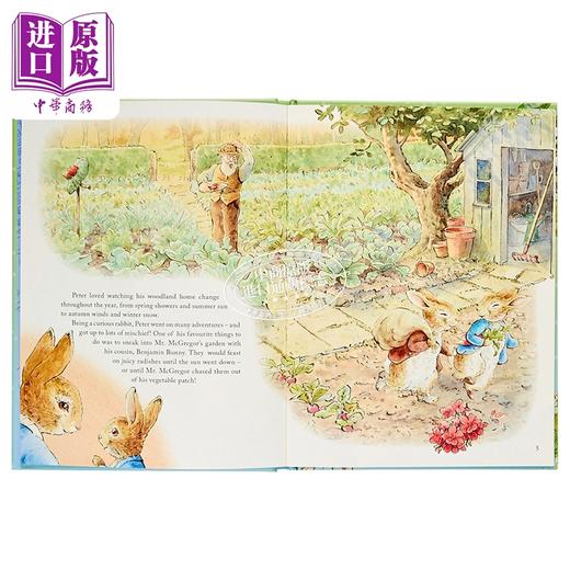 【中商原版】立体书 彼得兔四季的故事 Peter Rabbit A Tale of Four Seasons 英文原版 儿童立体绘本 图画故事书 进口童书 商品图3