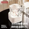 巴森养生壶全玻璃养生壶1.2L大容量小方炖恒温无胶水母婴级家用办公室 商品缩略图1