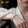 凤福宫×笙观国风典藏系列珐琅手镯 珐琅点缀 古法描金 立体精雕 开口设计 取戴方便 商品缩略图6